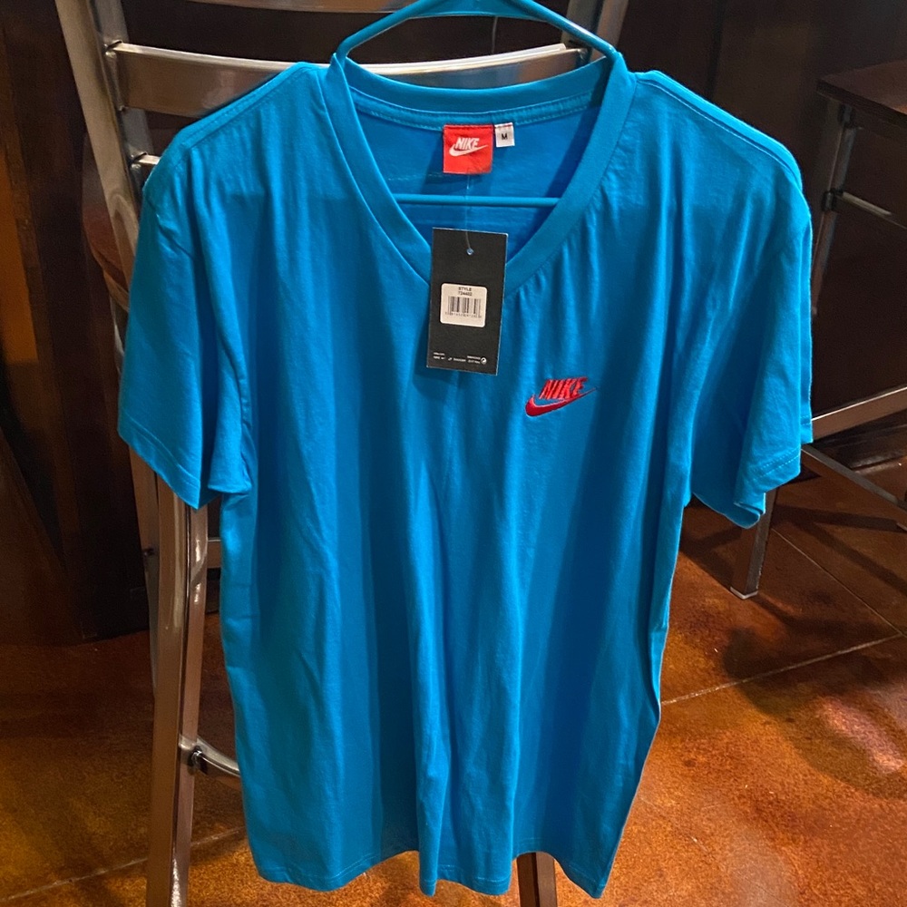 Nike Men's Vibrant Blue Short Sleeve Tee